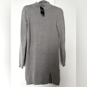 NWT Gray Sweater dress